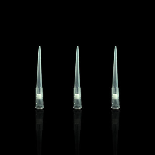 96pcs Sterile Pipette Tips, 200ul - Disposable Transfer Gun Suction Heads for Laboratory & Research Use