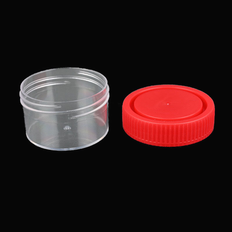 20ml sputum box medical disposable PS plastic test cup export sample cup, used for laboratory, hospital, classroom teaching, research room, etc