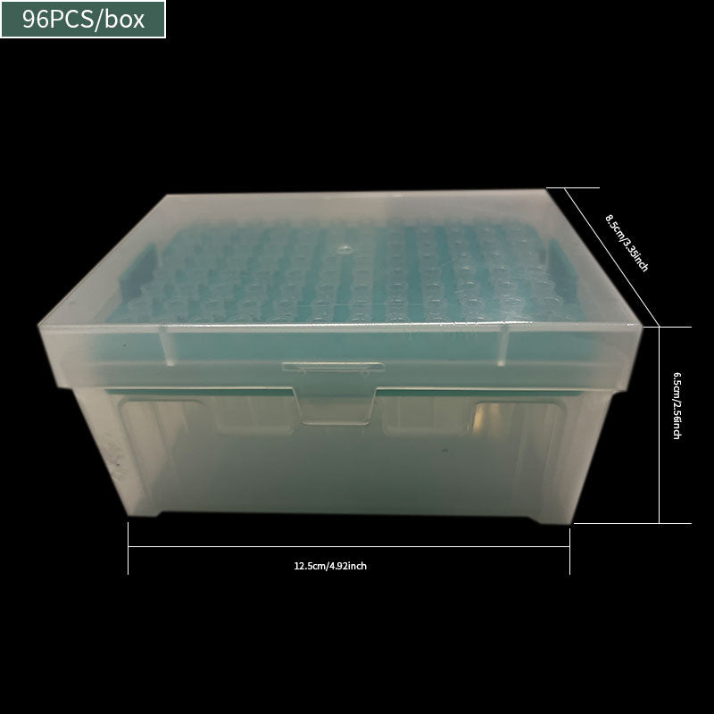 PODENIC 96pcs Disposable Sterile Pipette Tips, 10ul -  for Laboratory Scientific
