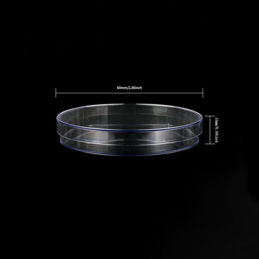 10 packs, 60mm*15mm sterile plastic petri dish
