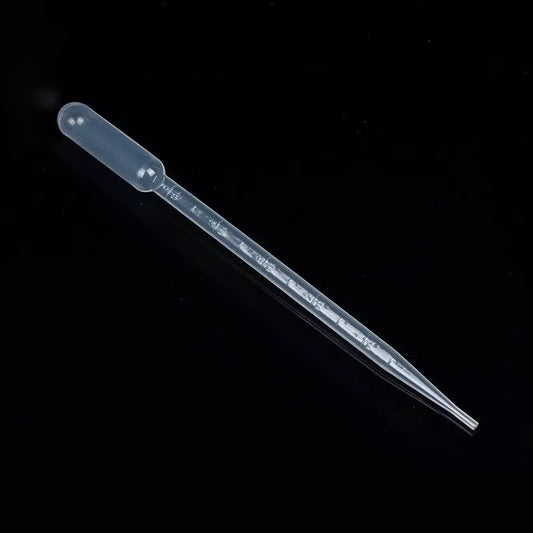 PODENIC 3ml Disposable Plastic Transfer Pipettes, Calibrated Dropper Suitable for Laboratory Scientific