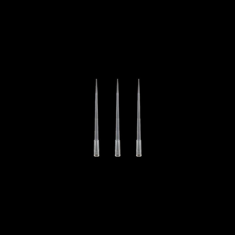 1-200μl suction head, lengthened, sterilized in bags, transparent