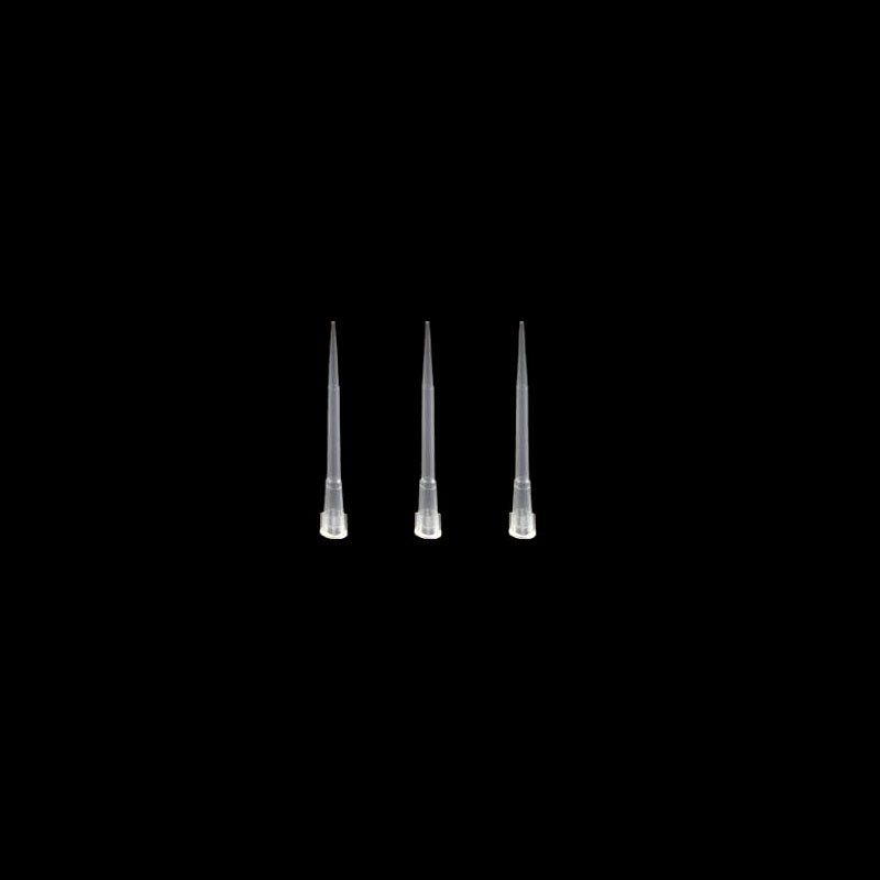 0.5-10μl suction tip, lengthened, sterilized in bags, transparent