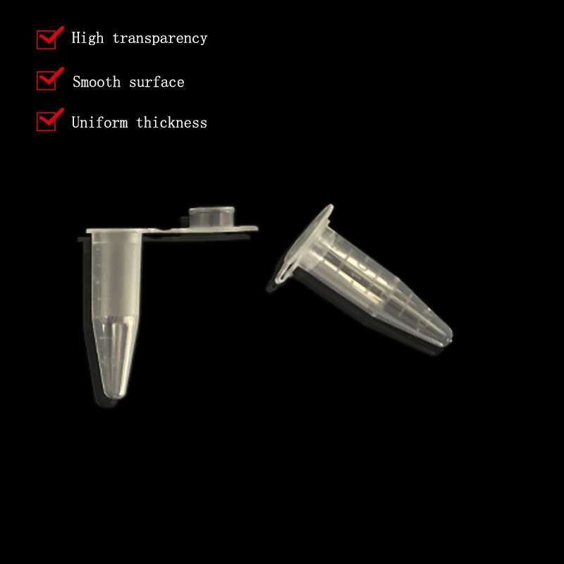 PODENIC 1.5ml Micro Centrifugal Tubes Plastic, With Lid, For Sample Storage, Good Sealing, Clear Scale, High Transparency for Laboratory Scientific